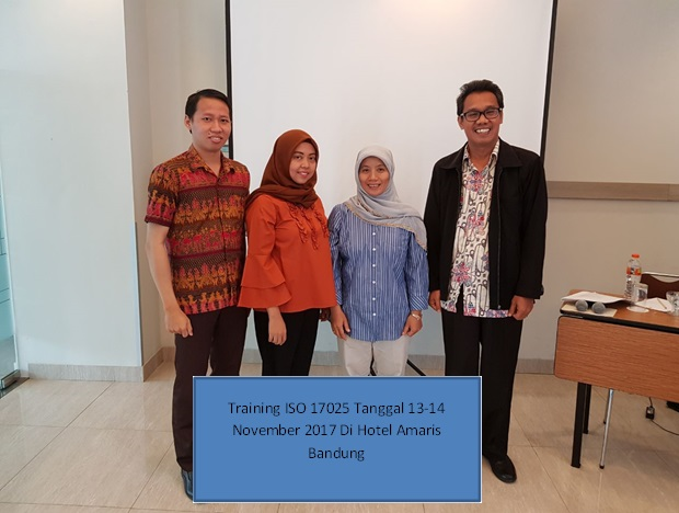 Training ISO/IEC 17025:2017 Persiapan Akredtasi Laboratorium Penguji dan Kalibrasi:(20-21 April 2026 Surabaya)( 27-28
